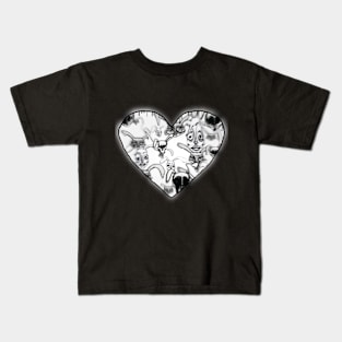 bvnni heart Kids T-Shirt